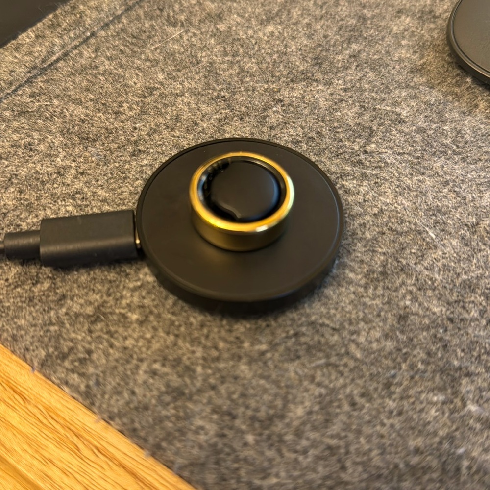 Oura Ring, Gen 3, Horizon, Gold, size 7